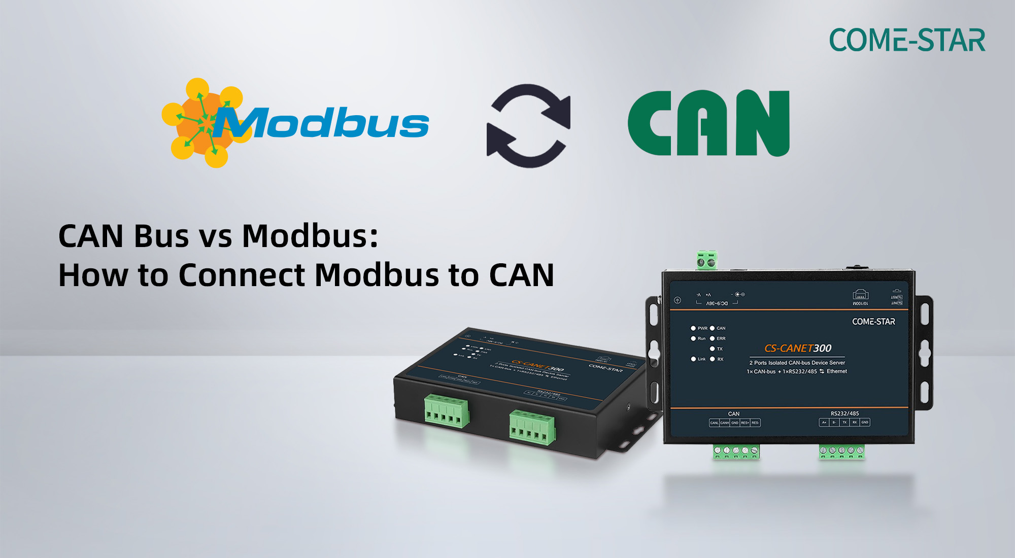 You are currently viewing CAN Bus vs Modbus: How to Connect Modbus to CAN