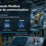 Comment le débit en bauds influence la distance de communication Modbus