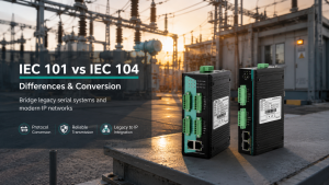 Read more about the article IEC 101 vs IEC 104 : différences et conversion